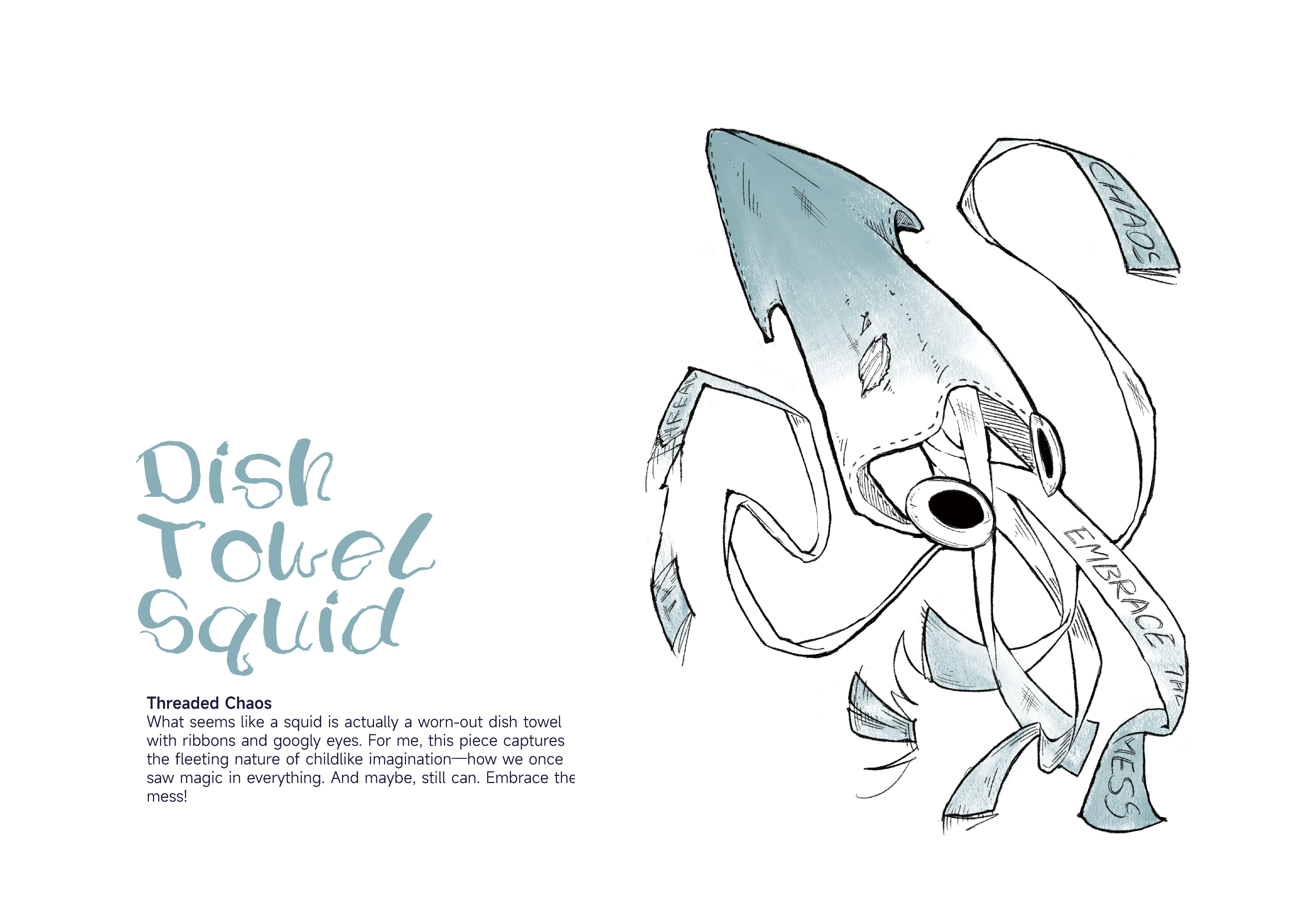 Project6 Dish Towel Squid